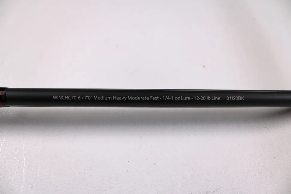Abu Garcia Winch WINCHC70-6 7'0" Medium Heavy - Used Casting Rod - Exc