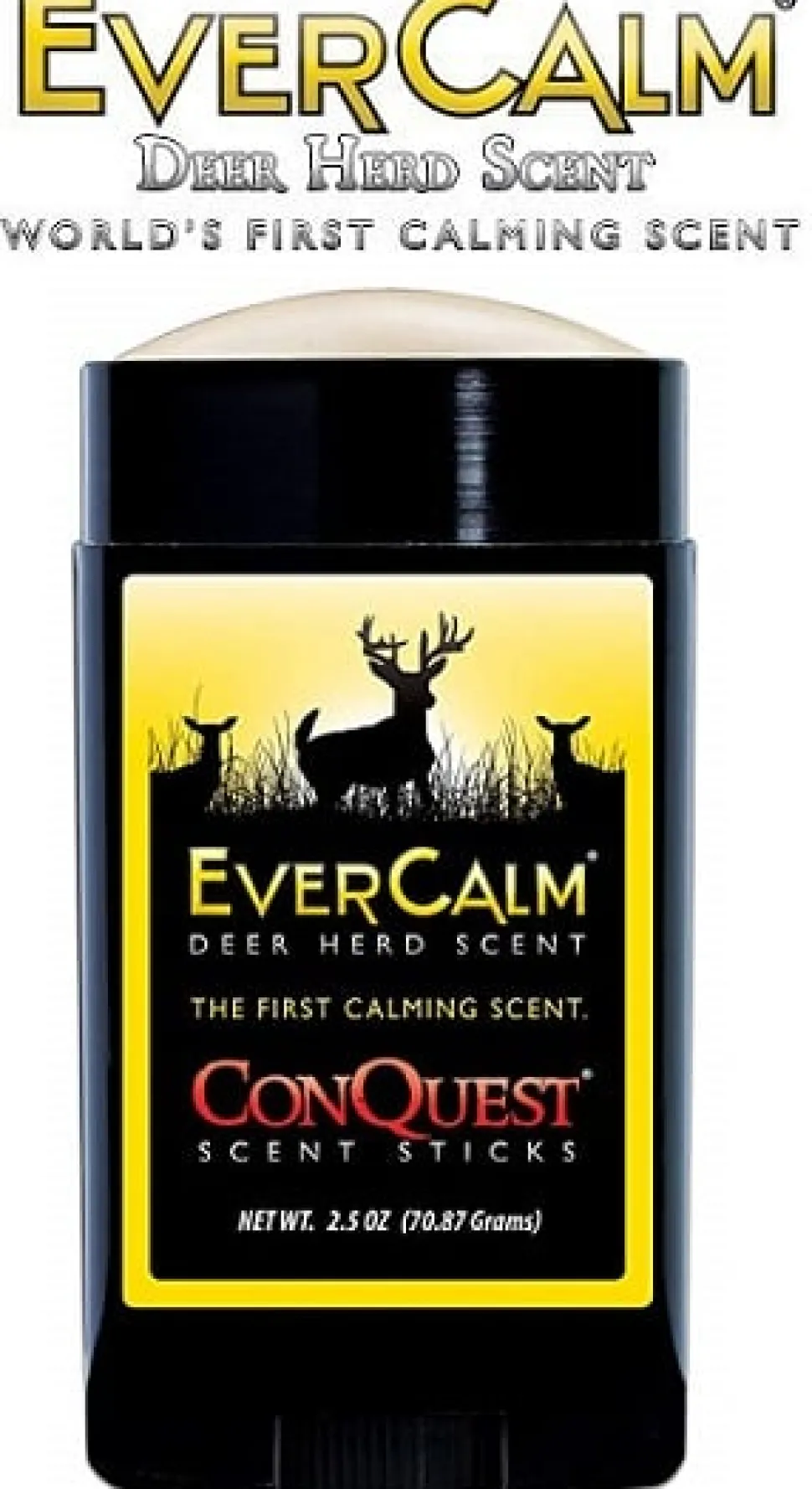 Conquest Scent Stick EverCalm Deer Herd Scent 2.5oz | 1214