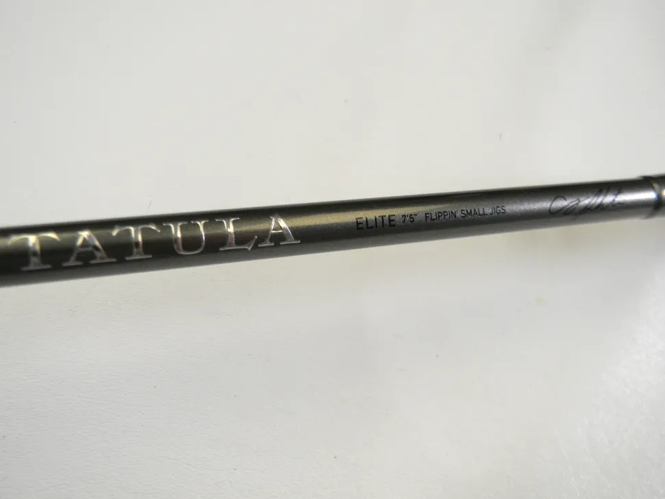 Daiwa Tatula Elite TTEL751HFB Flippin Small Jigs 7'5" Heavy - Used Cas