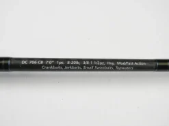 Dobyns Champion XP DC706CB 7'0" Heavy - Used Casting Rod - Excellent C