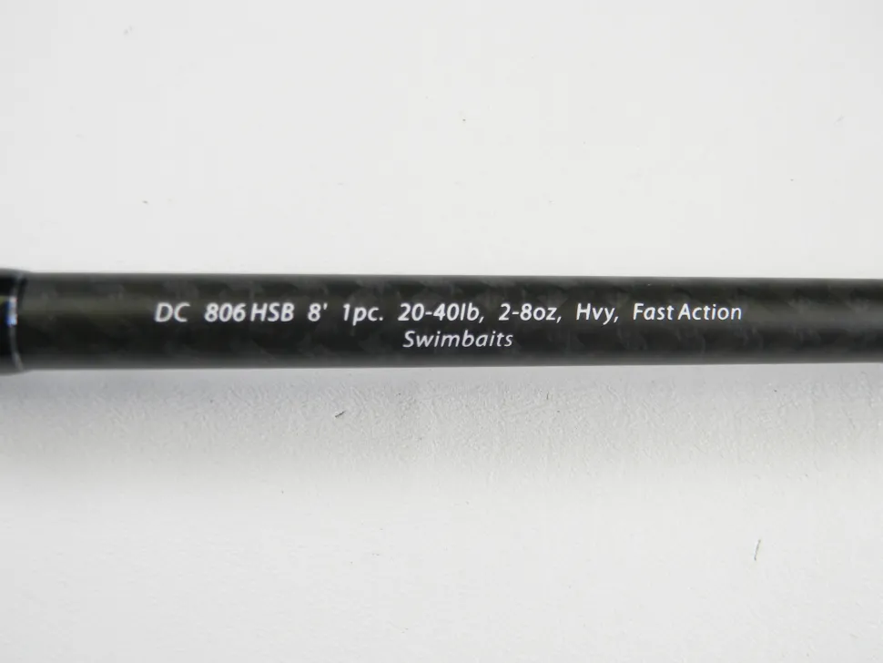 Dobyns Champion XP DC806HSB 8'0" Heavy Swimbait - Used Casting Rod - E