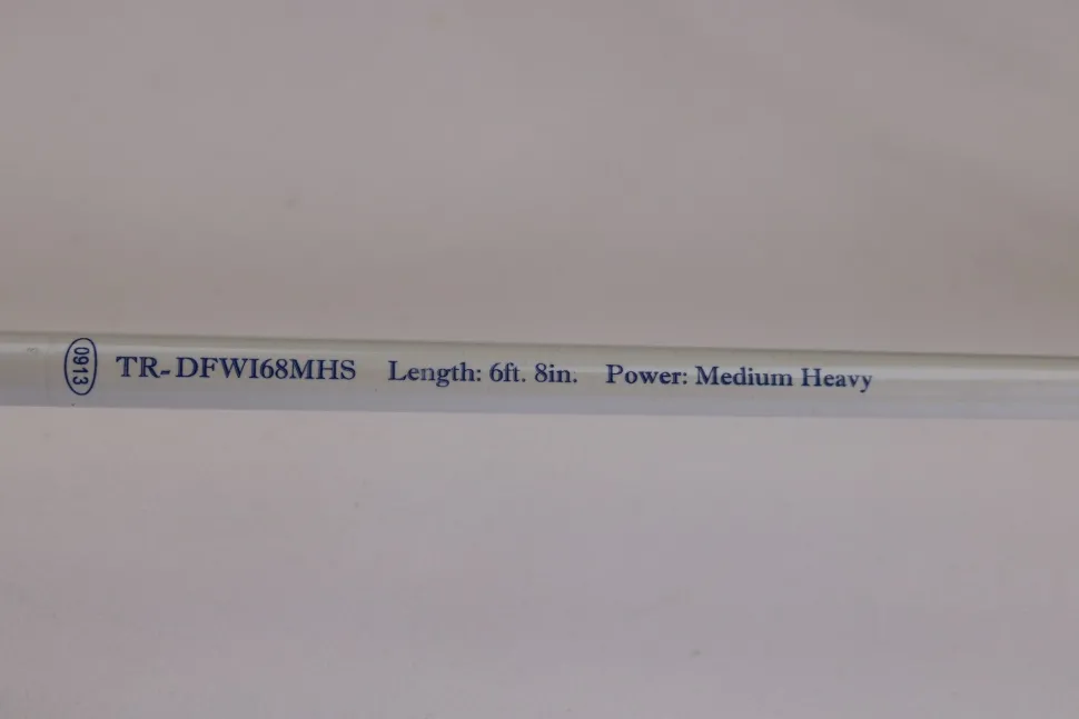 Duckett White Ice TR-DFWI68MHS 6'8" Medium Heavy - Used Spinning Rod -