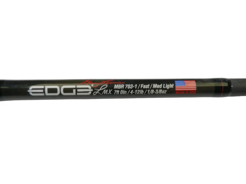 Edge Rods LMX MBR 703-1 7'0" Medium Light Full Grip - Used Casting Rod