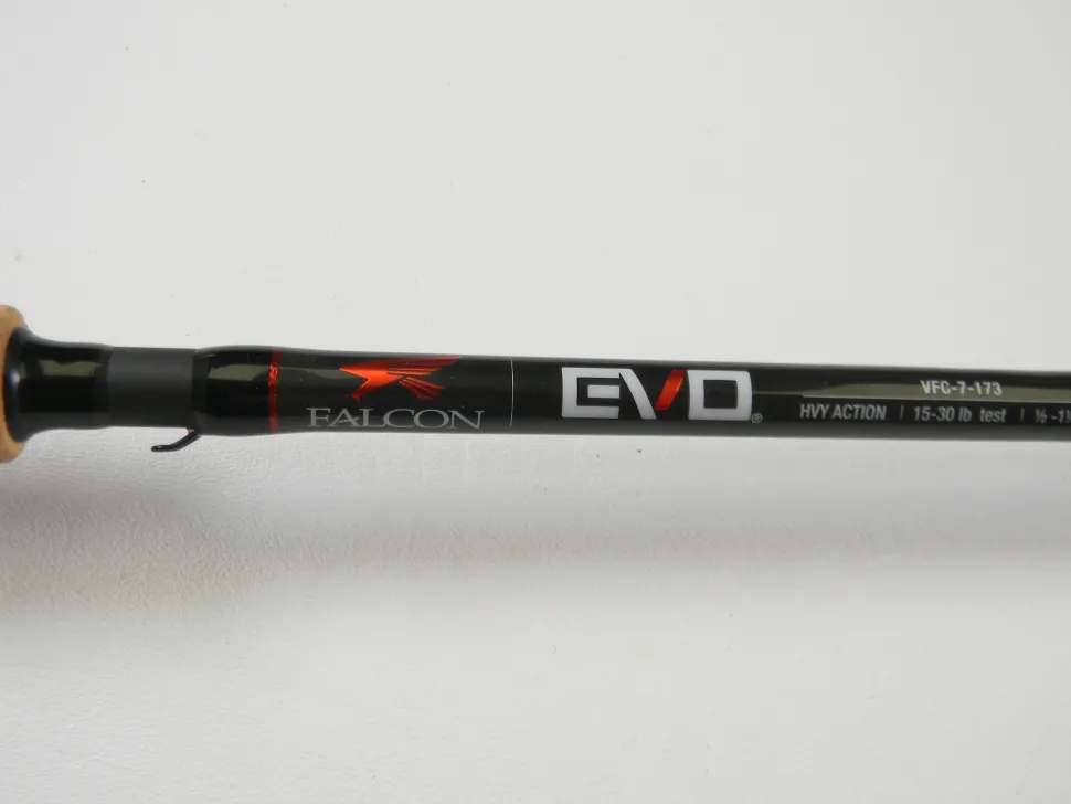Falcon EVO VFC-7-173 7'3" Heavy - Used Casting Rod - Excellent Conditi
