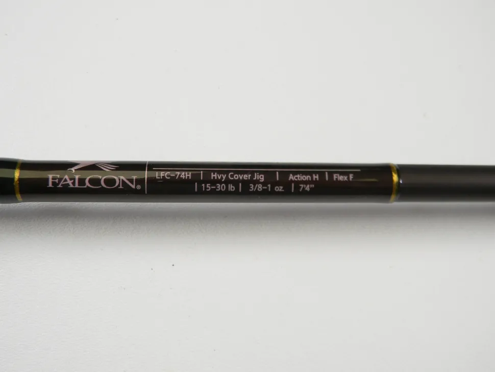 Falcon Lowrider LFC74H Heavy Cover Jig 7'4" Heavy - Used Casting Rod -
