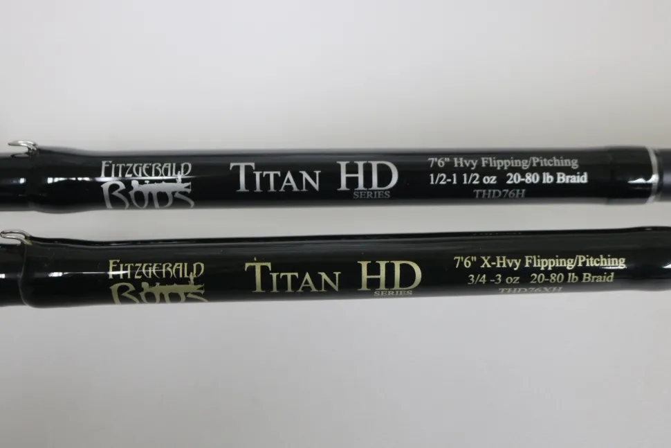 Fitzgerald Titan HD THD76H and THD76XH Casting Rods - Used - Very Good