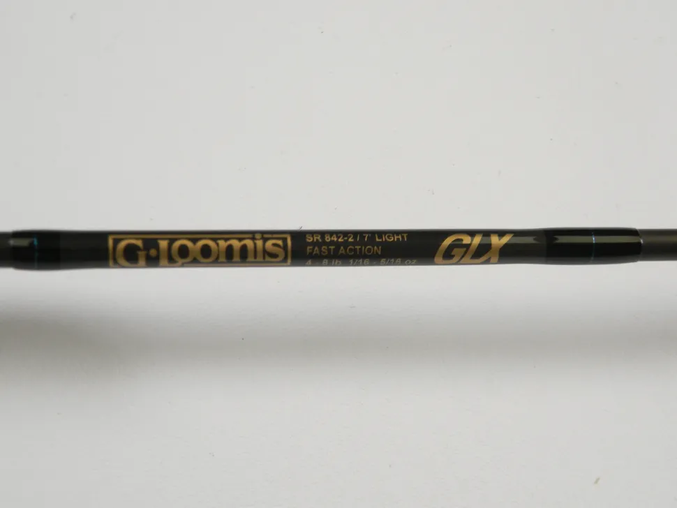 G. Loomis GLX SR 842-2 7'0" Light 2 Piece - Used Spinning Rod - Excell