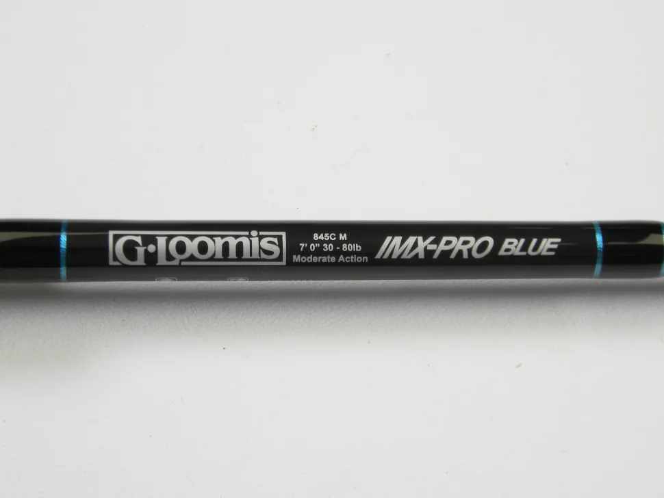 G. Loomis IMX-PRO Blue 845C M 7'0" Heavy - Used Casting Rod - Excellen