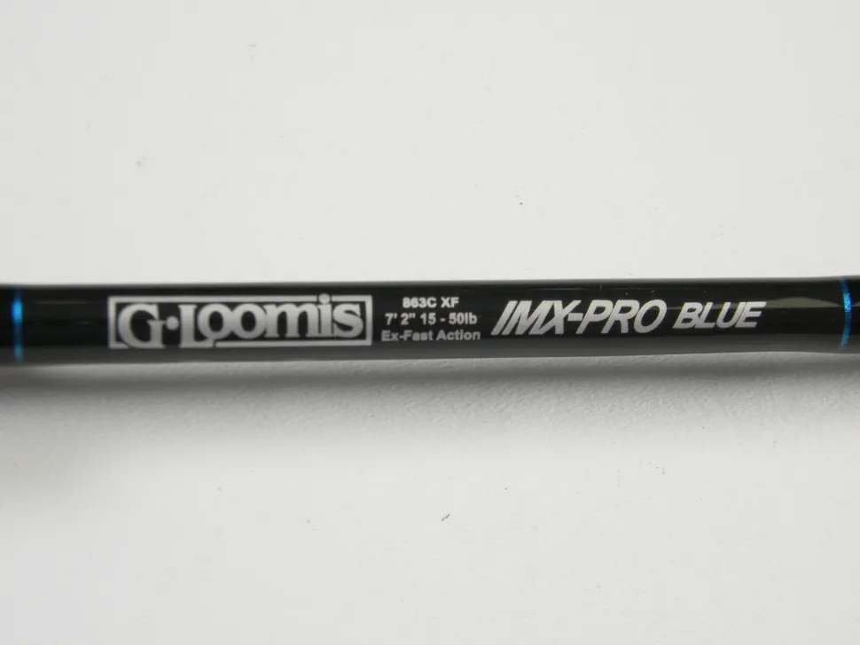 G. Loomis IMX-PRO BLUE 863C XF 7'2" Medium - Used Casting Rod - Very G