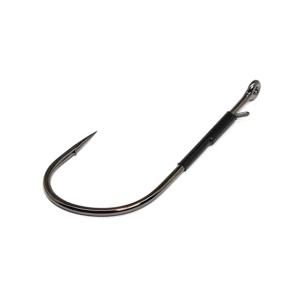 Gamakatsu Heavy Cover Worm Hook with Wire Keeper