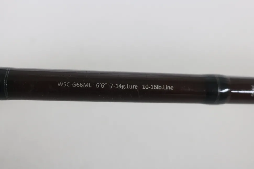 Legit Design Wild Side WSC-G66ML 6'6" Medium Light - Used Casting Rod