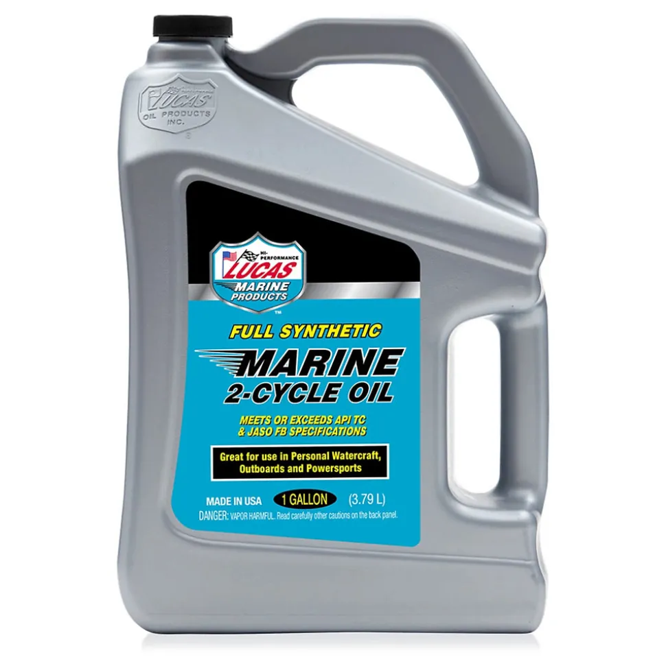 Lucas Synthetic Blend 2-Cycle Marine Oil Gallon | 10861