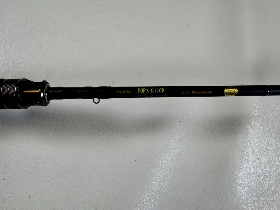 Megabass Destroyer P5 Pop-X Stick F1-63X - Used Casting Rod - Excellen