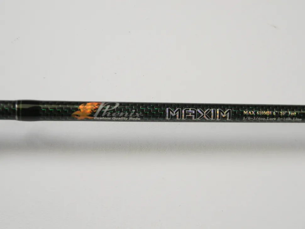 Phenix Maxim PHX-MAX-C610MH 6'10" Medium Heavy - Used Casting Rod - Ex