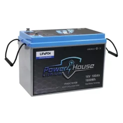 Powerhouse Lithium Deep Cycle Battery 16V 100AH