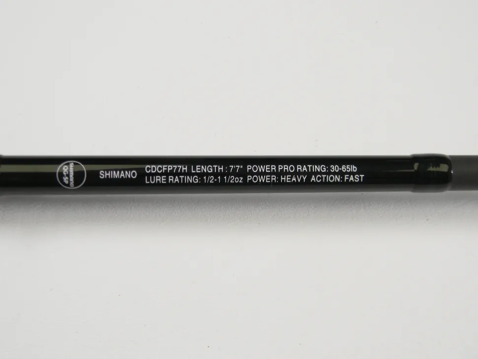 Shimano Curado CDCFP77H 7'7" Heavy - Used Casting Rod - Excellent Cond