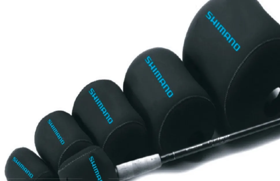 Shimano Neoprene Casting Reel Covers Black