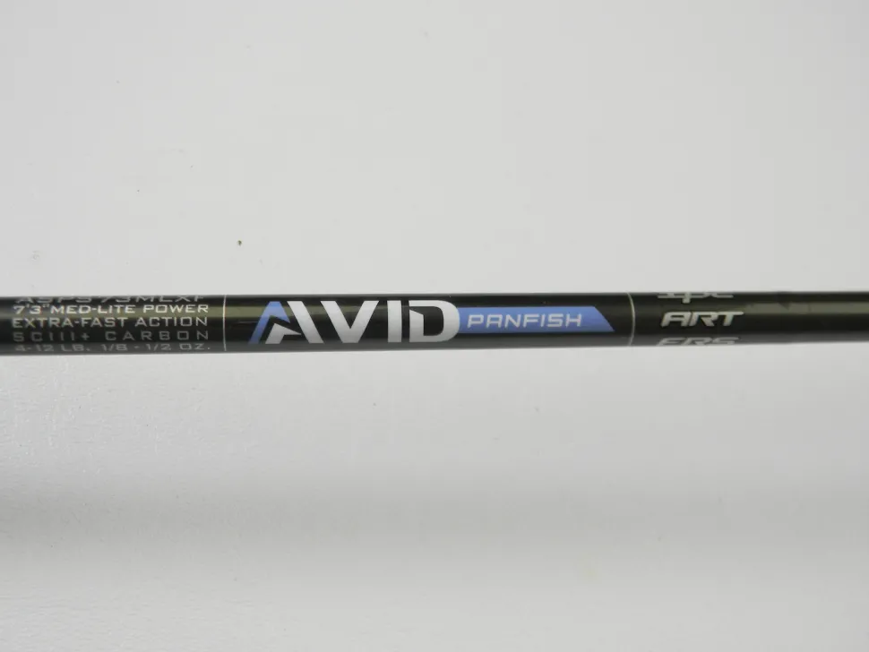 St. Croix Avid ASPS73MLXF 7'3" Medium Light - Used Spinning Rod - Exce