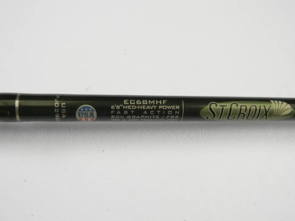 St. Croix Legend Elite EC68MHF 6'8" Medium Heavy - Used Casting Rod -