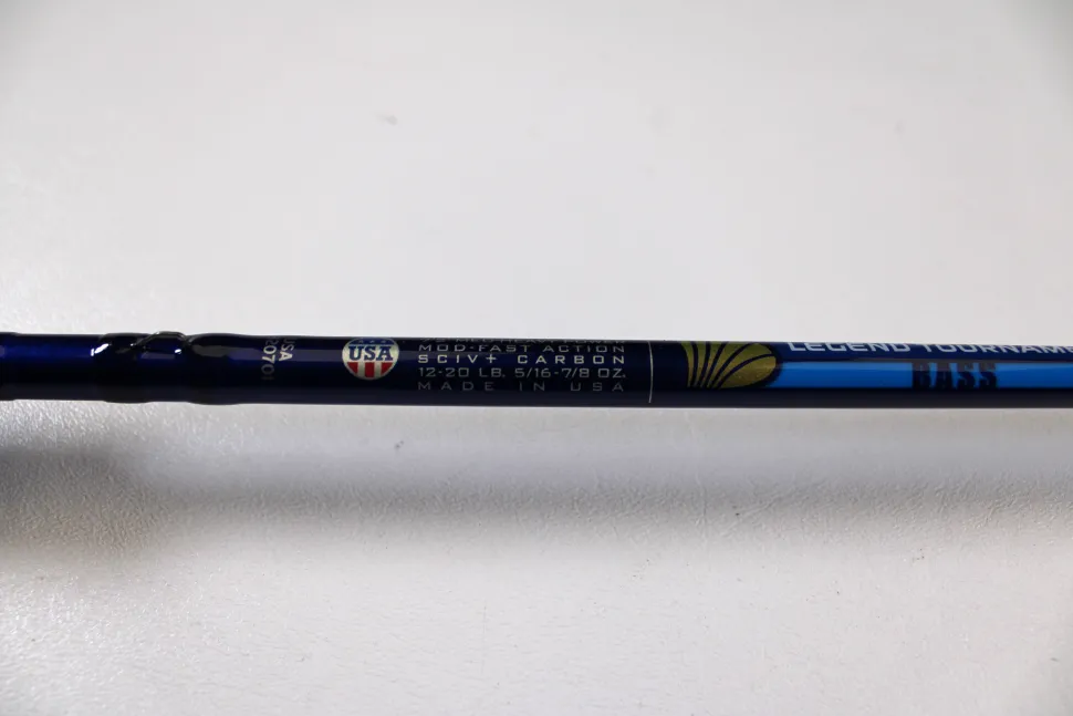 St. Croix Legend Tournament Bass LBTC72MHMF Finesse Carbon Cranker 7'2