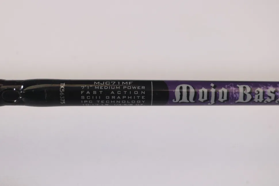 St. Croix Mojo Bass MJC71MF Plastics 7'1" Medium - Used Casting Rod -