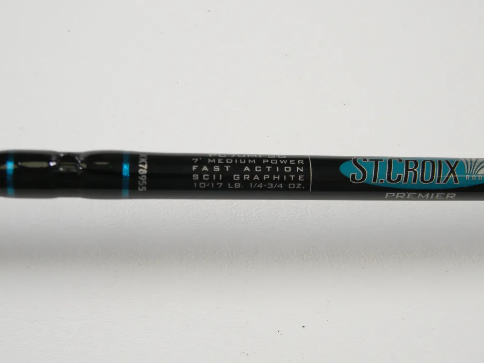 St. Croix Premier PC70MFSG 7'0" Medium Split Grip - Used Casting Rod -