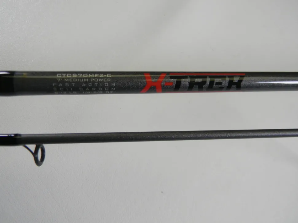 St. Croix X Trek CTCS70MF2-C 7'0" Medium - Used Spinning Rod - Excelle