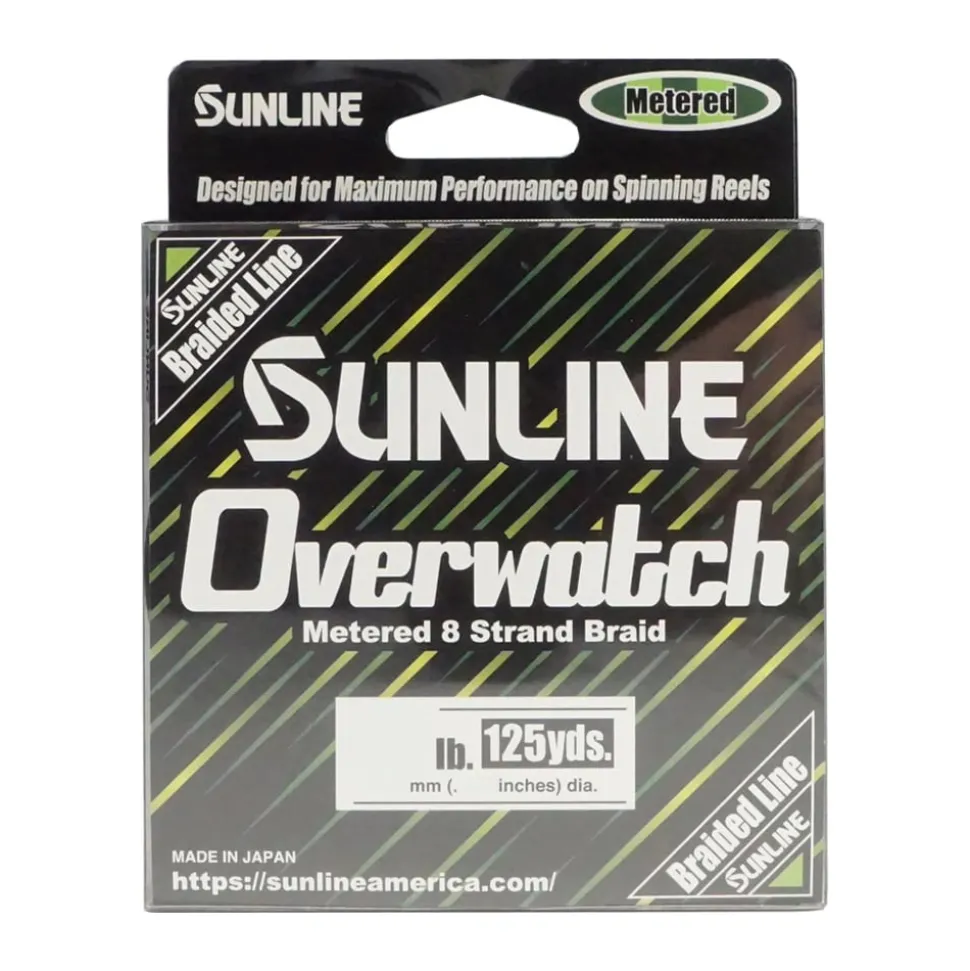 Sunline Overwatch Metered Braided Line