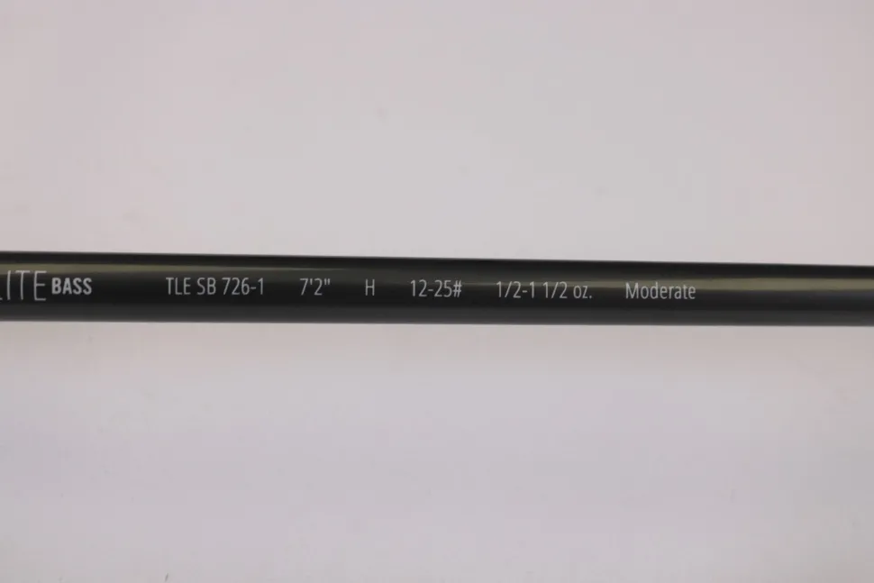 TFO Tactical Elite Bass TLE SB 726-1 7'2" Heavy - Used Casting Rod - E