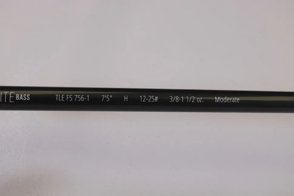 TFO Tactical Elite Bass TLE FS 756-1 7'5" Heavy - Used Casting Rod - E
