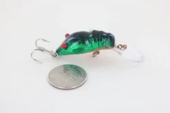 WE Baits Red Eye Craw Green Foil